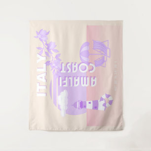 Tenture Côte d'Amalfi, Art du voyage, Voyage à Preppy, Pas