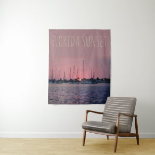 Tenture Couché de soleil de Floride