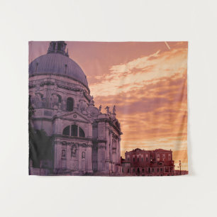 Tenture Coucher de soleil sur la basilique de Venise