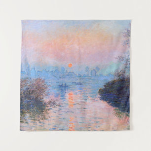Tenture Coucher de soleil sur la Seine Claude Monet