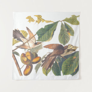 Tenture Coucou à bec jaune Audubon