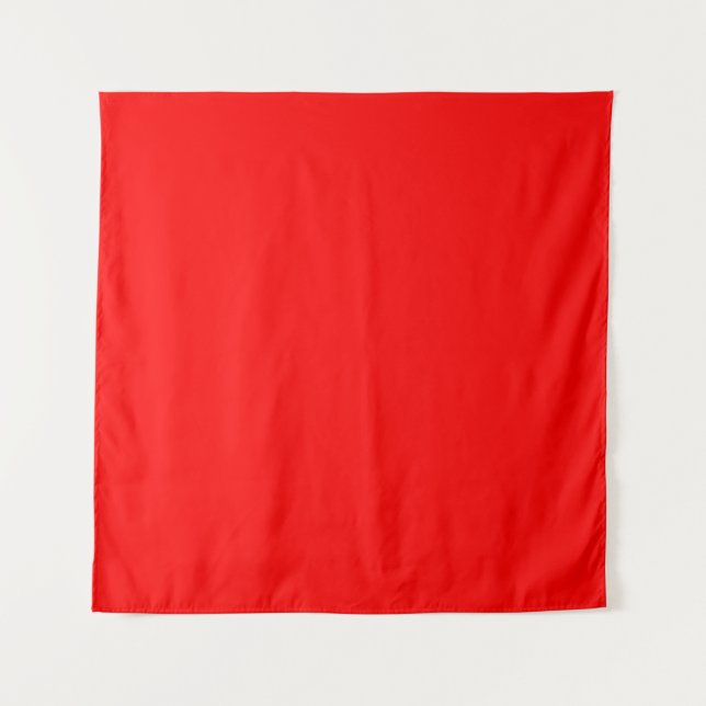 Tenture Couleur solide rouge | Classique | Élégant | tenda (Devant)