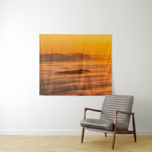 Tenture Couleurs et nuages du lever du soleil