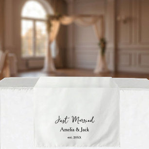Tenture Coureur de table de mariage personnalisé, Table de