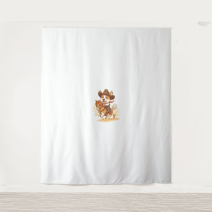 Tenture Cowboy Corgi - Western Rodeo Chien