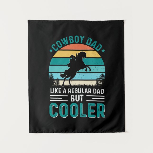 Tenture Cowboy Dad (Devant)