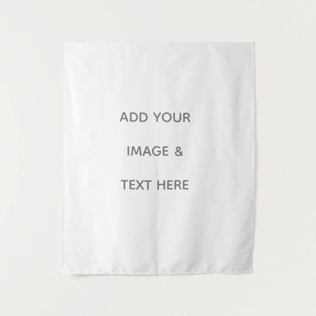 Tenture Create Your Own white  (Devant)