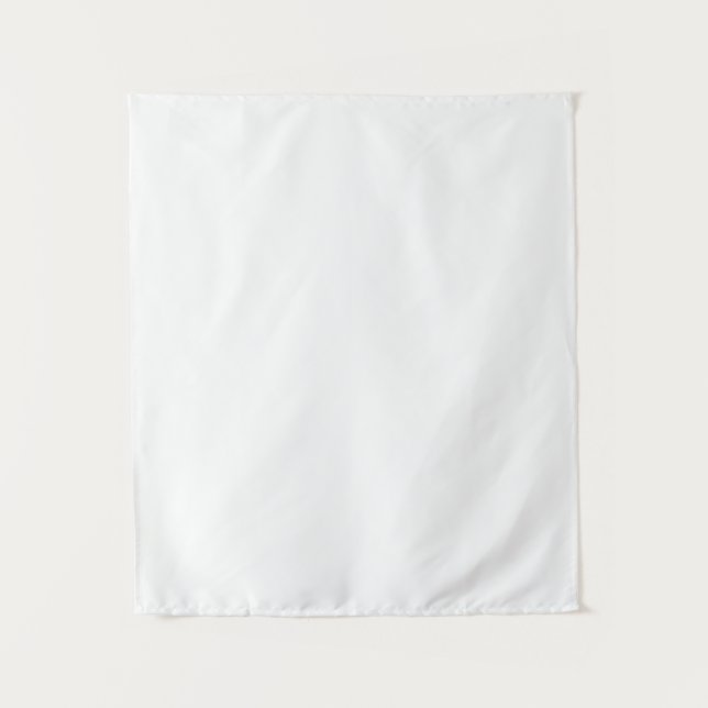 Tenture Create Your Own white custom wedding Tapestry (Devant)