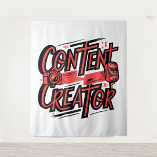 Tenture Créateur de contenu - Conception motivationnelle p