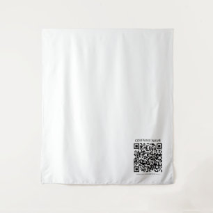 Tenture Créer votre propre code QR Noir et blanc