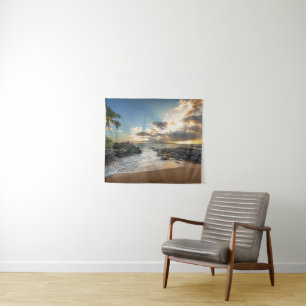 Tenture Crique de la plage   Makena de Makena