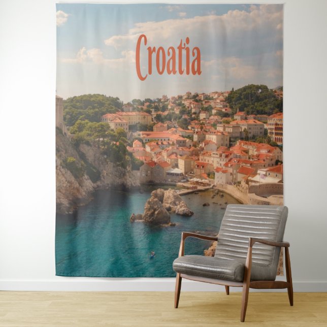Tenture Croatie Europe du Sud-Est Zagreb (En situation)