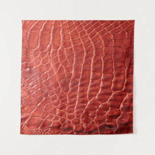 Tenture Crocodile texture cuir