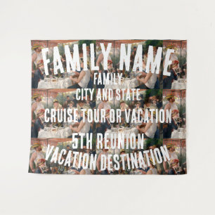 Tenture Croisière de vacances en famille Groupe de toile d