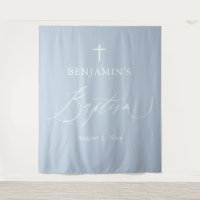 Croix Bleue Dusty Baptême de garçon Baptême fond p