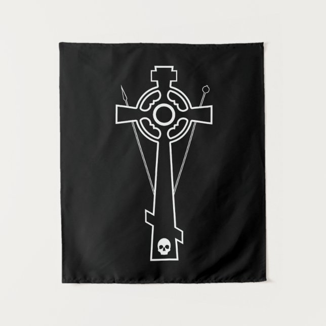 Tenture Croix Celtique orthodoxe version 2 (Devant)