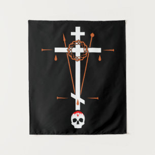 Tenture Croix de Golgotha Kenosis orthodoxe