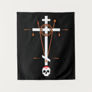 Tenture Croix de Golgotha Kenosis orthodoxe