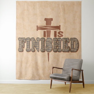 Tenture Croix des ongles rouillés du Christ Conception chr