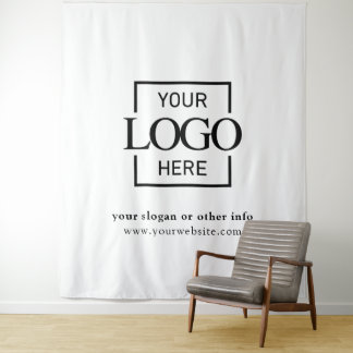 Tenture Custom Business Logo Corporate Event Backdrop