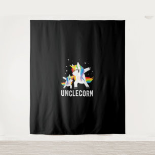 Tenture Dabbing Unclecorn, Funny Unicorn Lover Tee pour Un