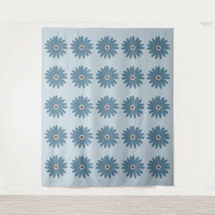Tenture Daisy Bleue