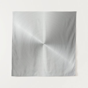 Tenture Dalles circulaires métal fer