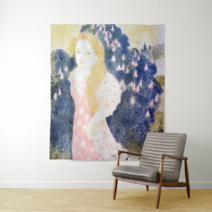 Tenture Dame en Robe rose, Maurice Denis