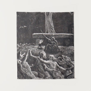 Tenture Dancing At The Sabbath