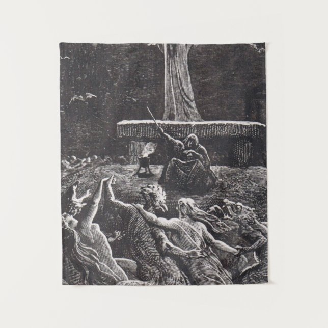 Tenture Dancing At The Sabbath (Devant)