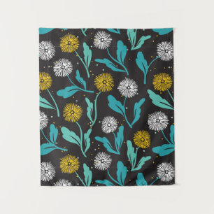 Tenture Dandelion de printemps Fleurs et design Feuille