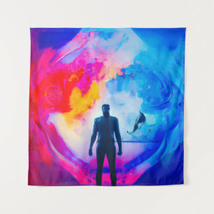 Tenture Debout dans les couleurs