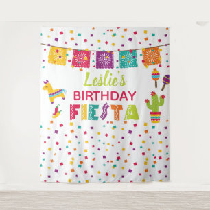 Tenture Décor de fond d'anniversaire - Pinata BL