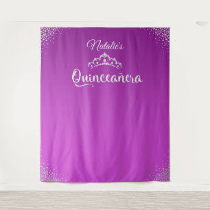 Tenture Décor de fond de couronnement de princesse Diamond