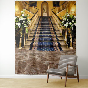 Tenture Décor de fond d'escalier