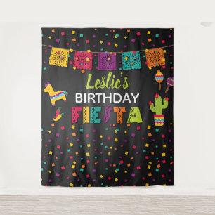 Tenture Décor de fond pour anniversaire Fiesta - Pinata