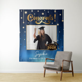 Tenture Décor de la fête de graduation 2025 sur mesure