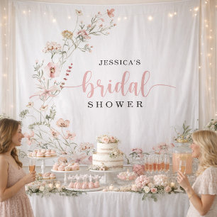 Tenture Décor de toile de fond pour Baby Shower de mariage