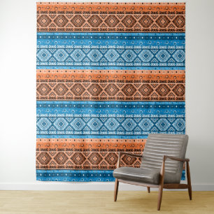 Tenture Décor moderne Abstrait ornementale géométrique pat