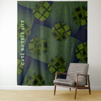 Tenture DECOR_Room_CUTE MÈRE GIFT_olive _RMDESIGNFLO55