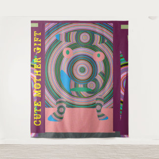 Tenture DECOR_Room_CUTE MÈRE GIFT_PINK_RMDESIGNFLO55