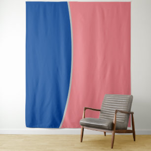 Tenture DECOR_Room CUTE _PINK_BLUE_BLACK_RMDESIGNFLO55