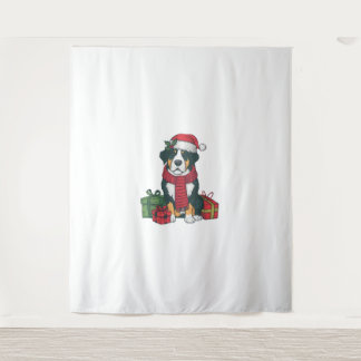 Tenture Décoration de fête de Noël Chiens de montagne de S