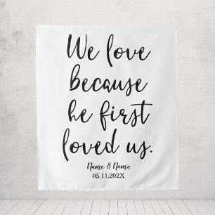 Tenture Décorations Mariages de l'église Cérémonie de fond