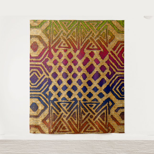 Tenture Découvrez le riche patrimoine de l'Afrique avec no (Devant)