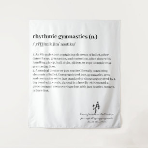Tenture Définition de la gymnastique rythmique