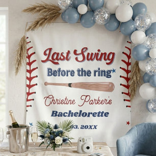 Tenture Dernier balancement avant la bague Baseball  Enter