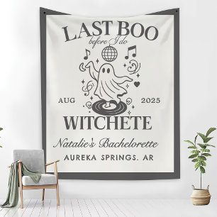 Tenture Dernier Boo avant de faire Bachelorette Halloween 