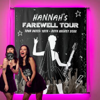Dernier Tour Punk Rock Band Bachelorette Affiche d
