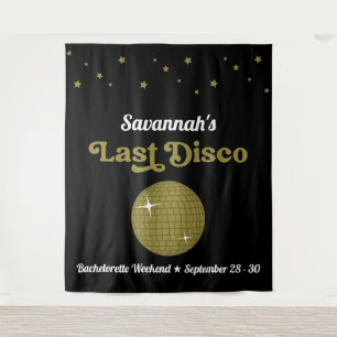 Tenture Dernière mariée disco enterrement de vie de jeune 